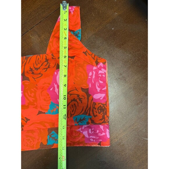 Studio 83 Bright Floral Bustier with Straps, Designed and Produced in Greece, M - Picture 6 of 6